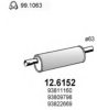 IVECO 93811160 Middle Silencer